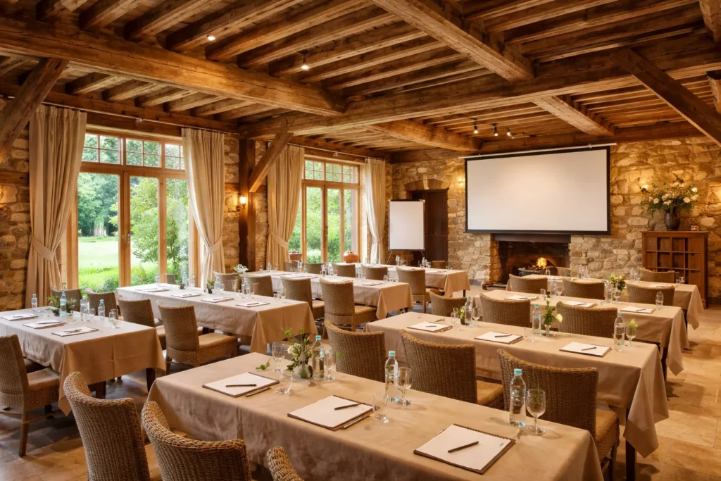 Une belle salle de séminaire en Normandie